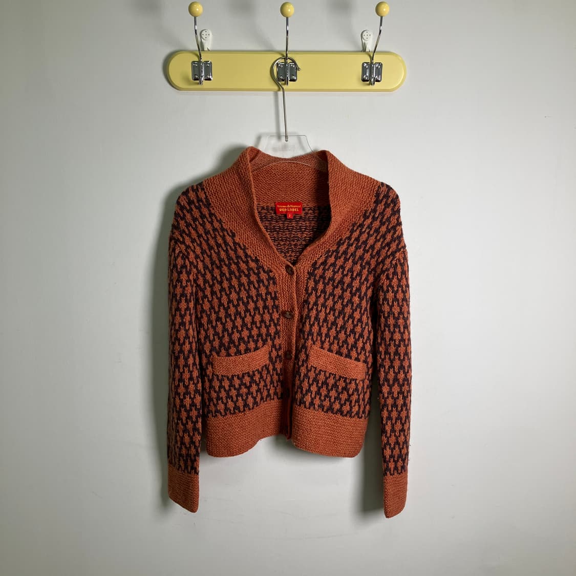 비비안 웨스트우드 레드라벨 ORB 로고 가디건  상품이미지1