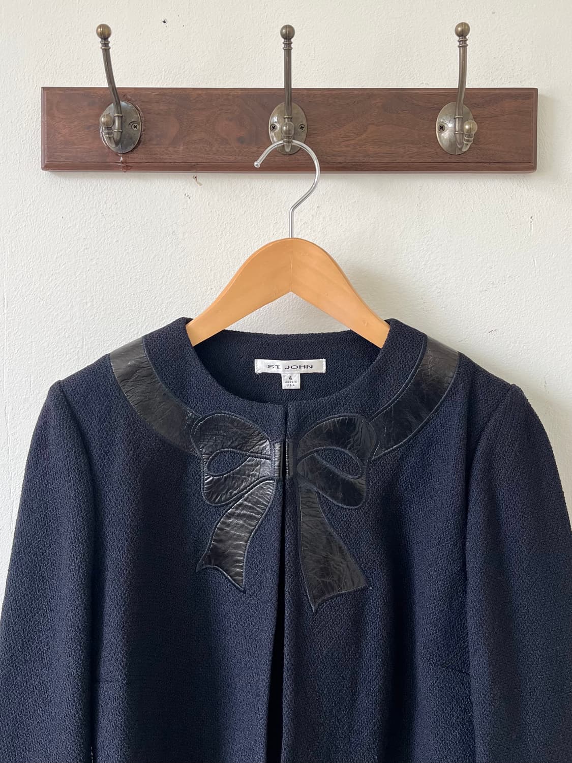 ST. JOHN 리본 트위드 자켓 상품이미지2