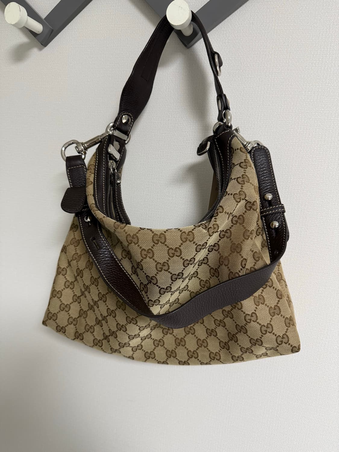 구찌 GG 슈프림 호보백 토트백 상품이미지4