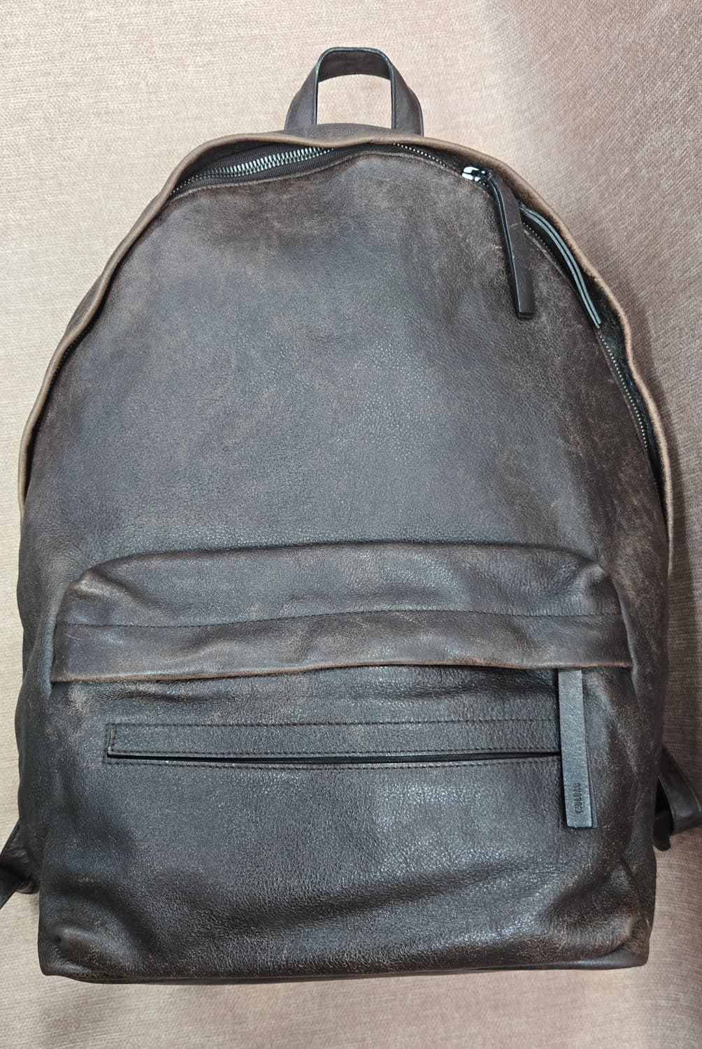 시스템 엔틱스타일 가죽백팩 남녀 스타일 업업 상품이미지1