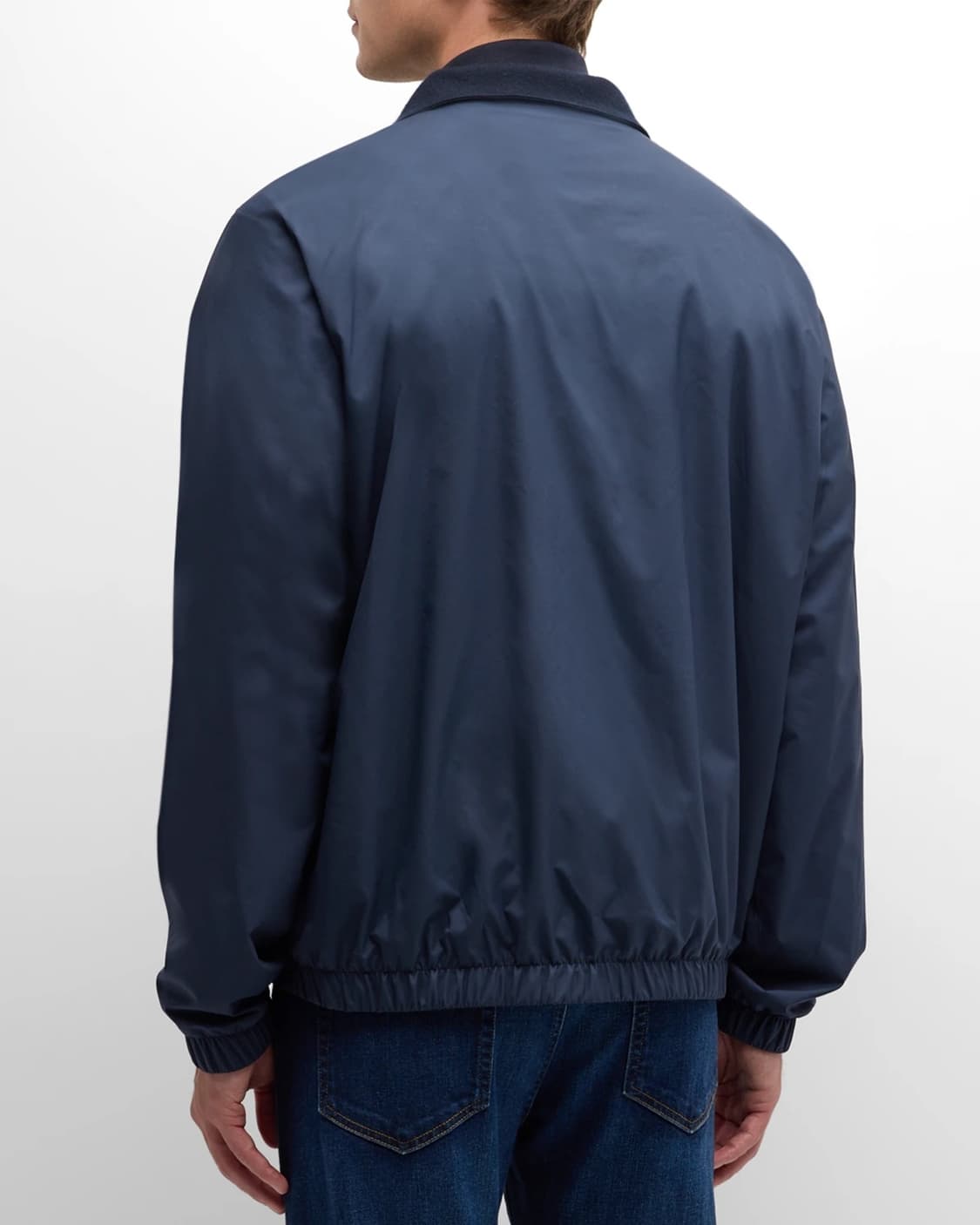 (A+/50) / 로로피아나 윈드메이트 리버서블 봄버 자켓 네이비 상품이미지10