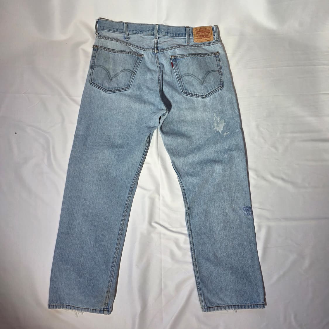 [W40L32]00s 리바이스 505 레귤러핏 데님 팬츠 상품이미지6