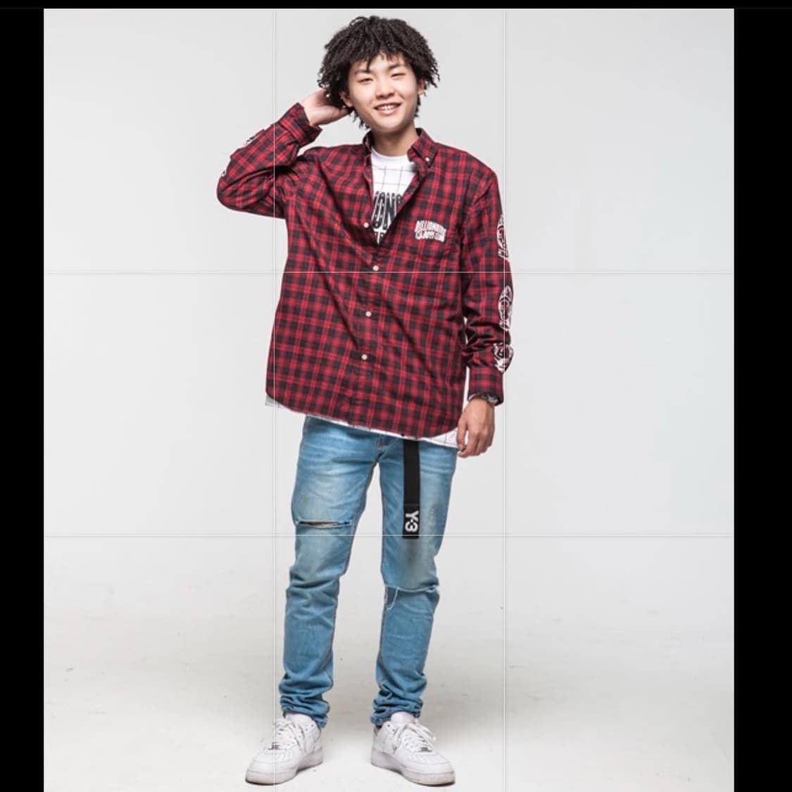 빌리어네어 보이즈 클럽 우주인 체크 셔츠 상품이미지3