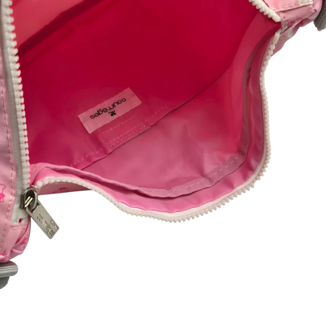 09s 꾸레쥬 x 키티 핑크 나일론 리본 2way백 상품이미지6