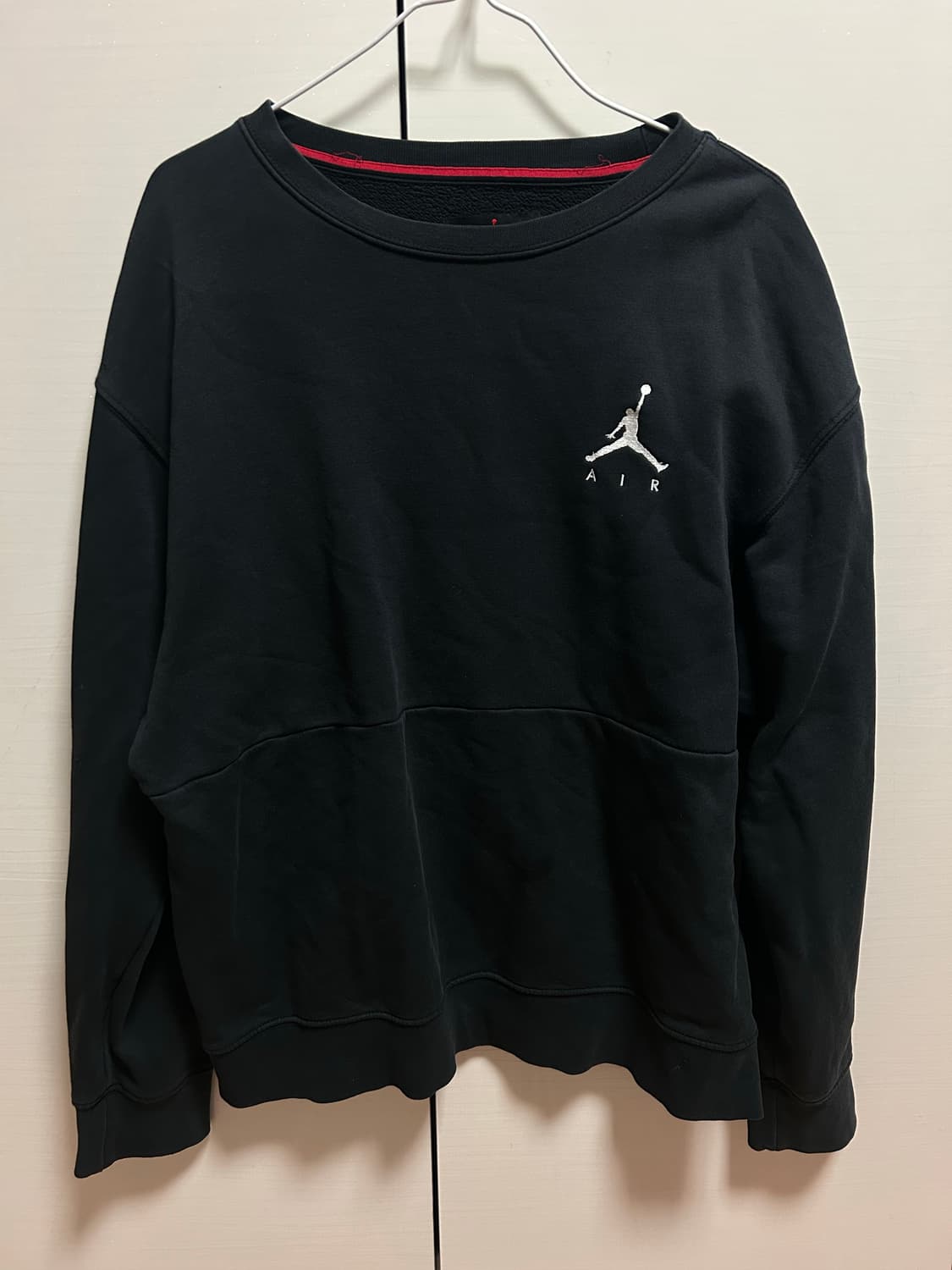 나이키 에어 조던 맨투맨 블랙 L 상품이미지1