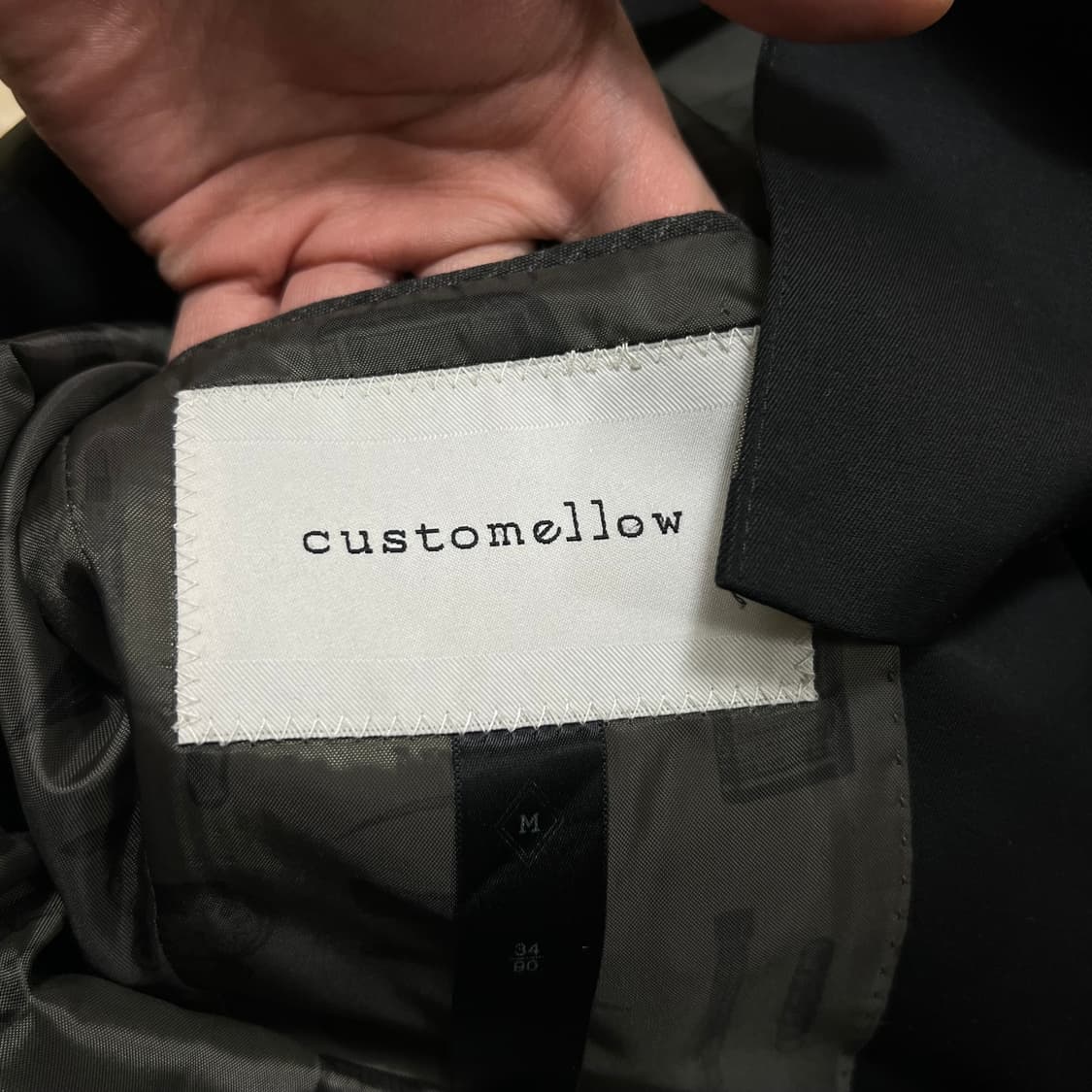 커스텀멜로우 여성 싱글 테일러드 블레이저 정장자켓 [블랙] S/90 상품이미지4