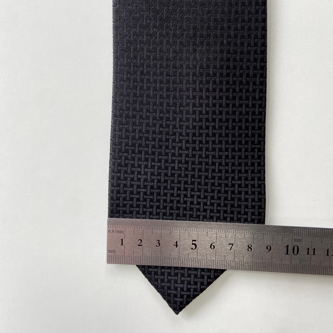 Luxury Homme 블랙 넥타이 8.6cm 상품이미지8