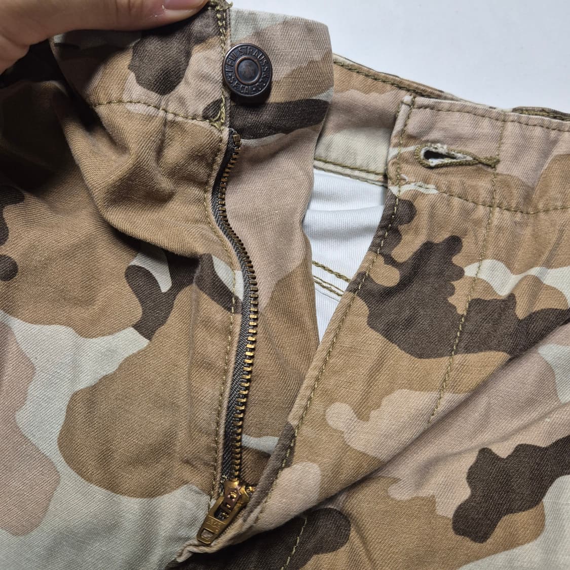 리바이스 카모 카고 반바지 W34 상품이미지3