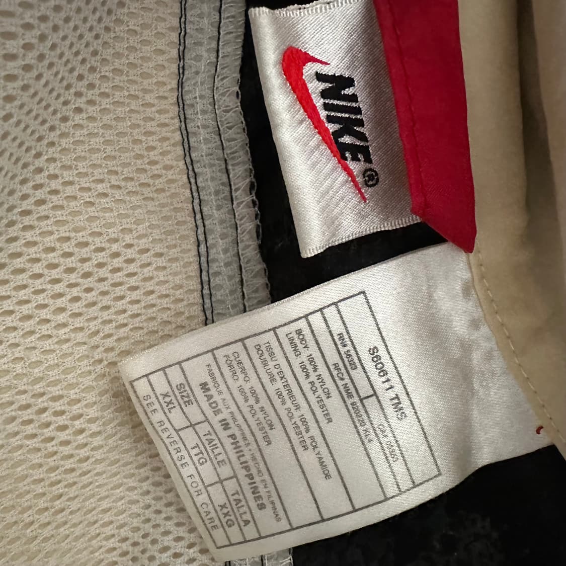 90's 나이키 nike 올드스쿨 바람막이 상품이미지5