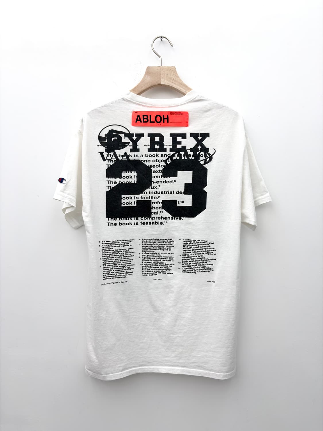 "FIGURES OF SPEECH" PYREX VISION T-SHIRT 상품이미지4