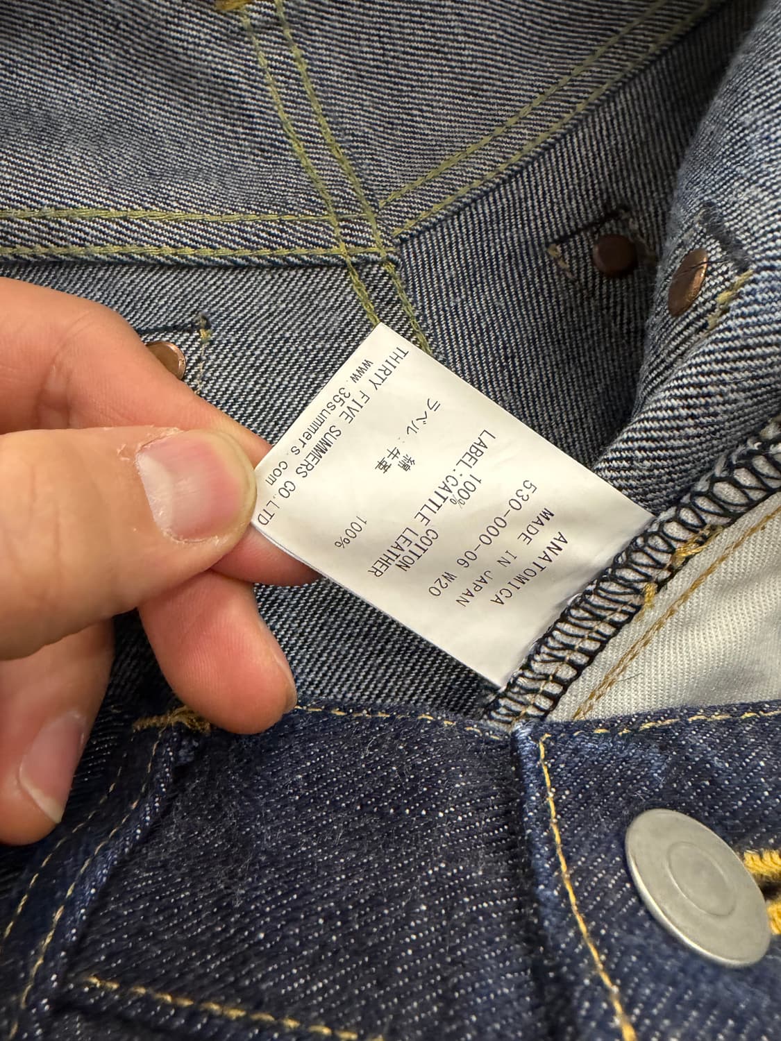 Anatomica denim pants 31 상품이미지7