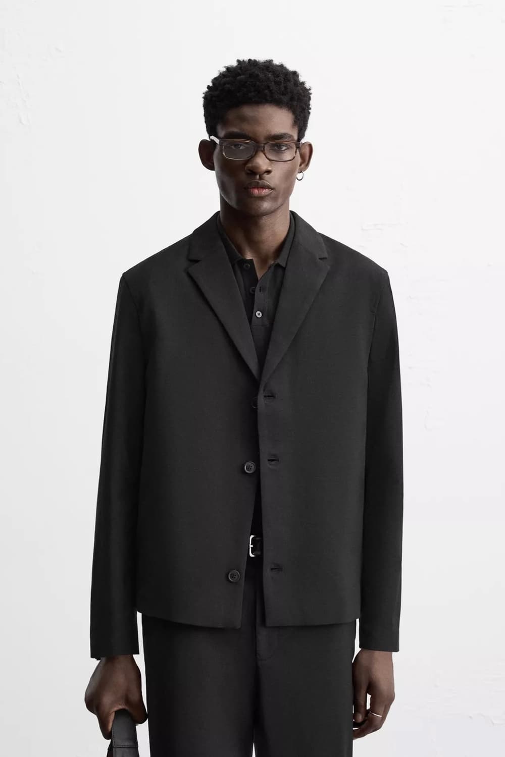 자라 블랙 크롭 블레이저 상품이미지1