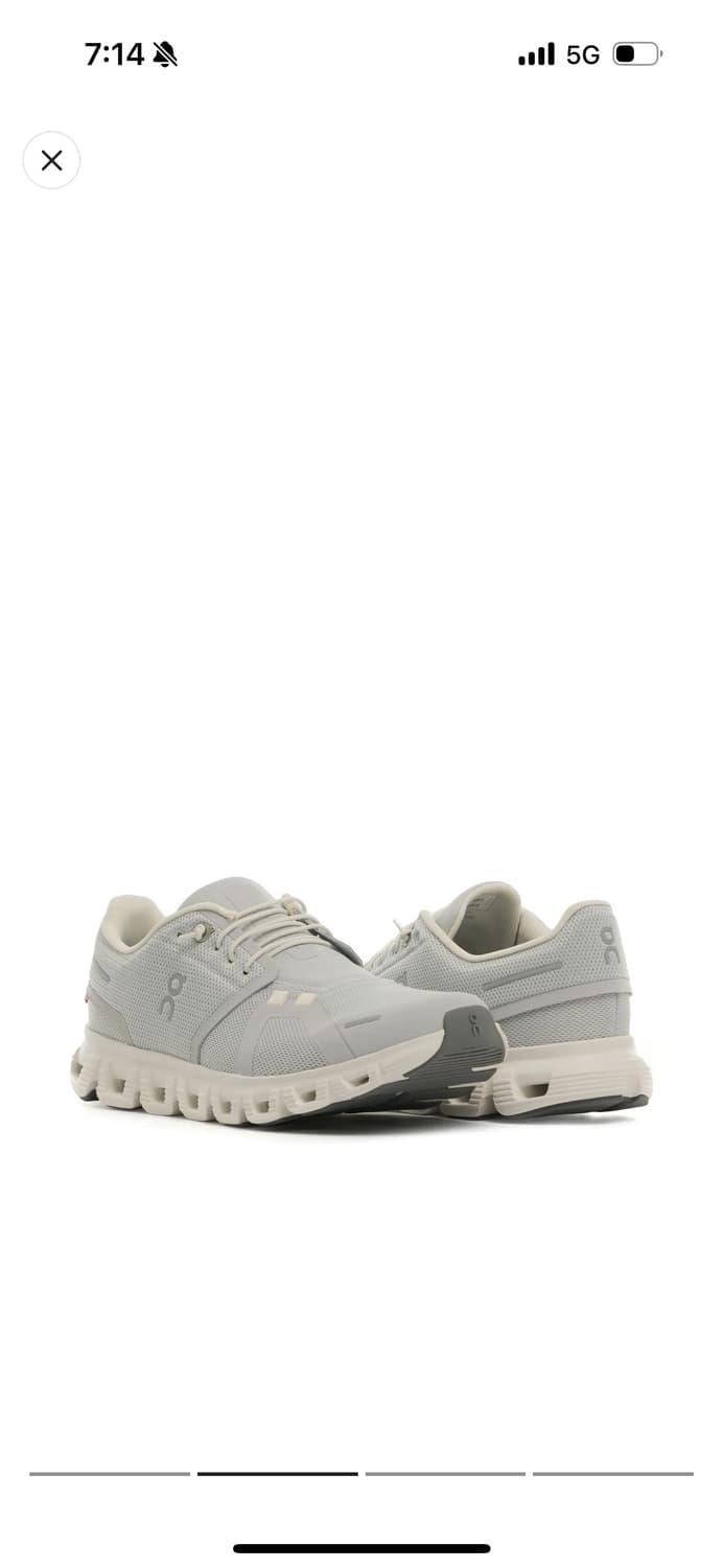 새상품 온러닝 클라우드 6 회색 운동화 235mm 상품이미지7