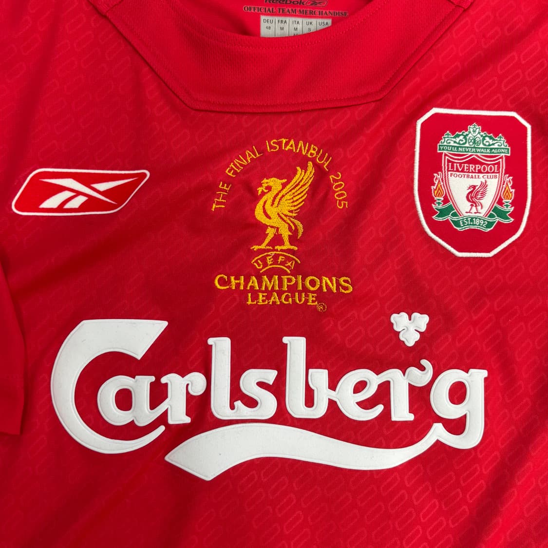 M 리복 04 06 리버풀 홈 이스탄불의 기적 제라드 유니폼 상품이미지4