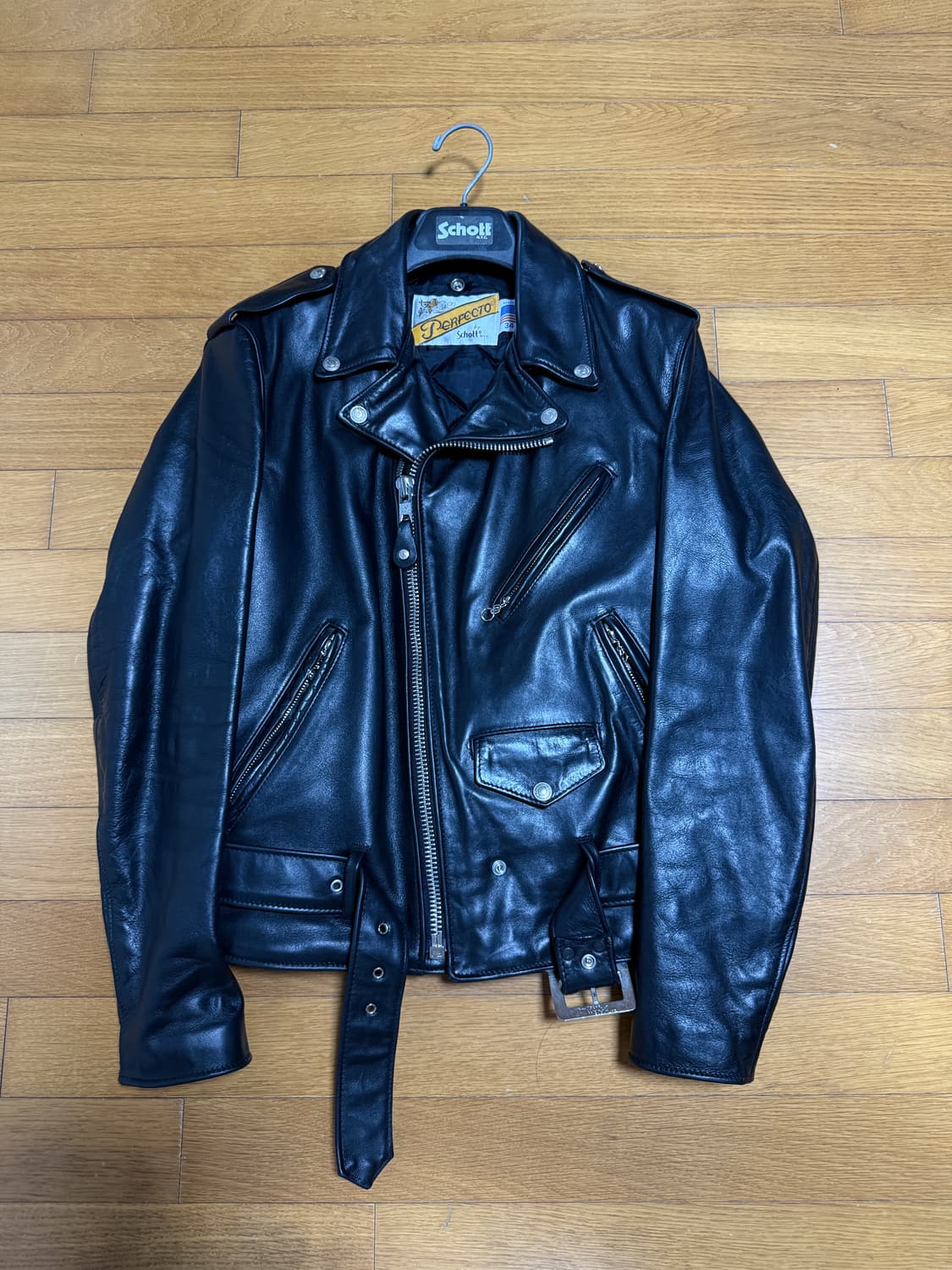 쇼트 118 레더자켓 34 상품이미지1