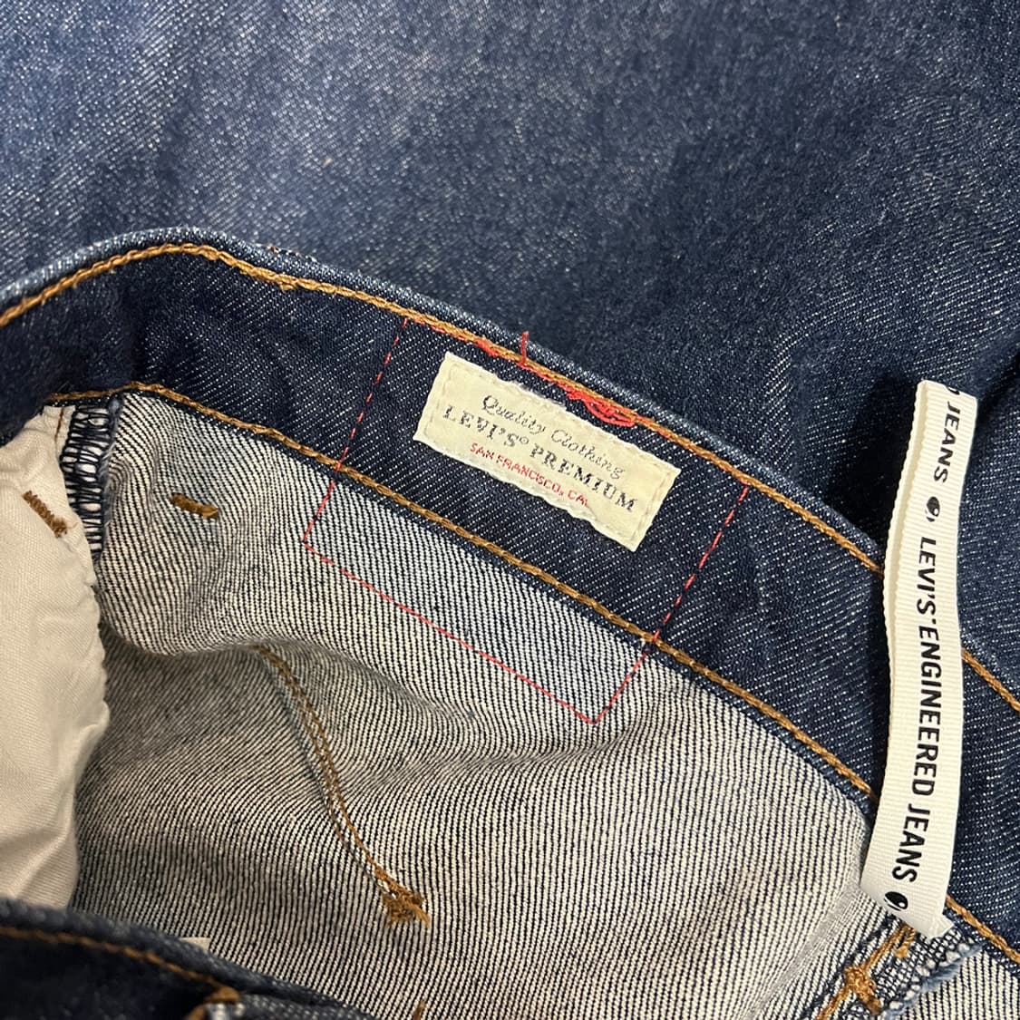 리바이스 LEJ 프리미엄 빅E 와이드 벌룬 데님 팬츠 청바지 26 상품이미지5