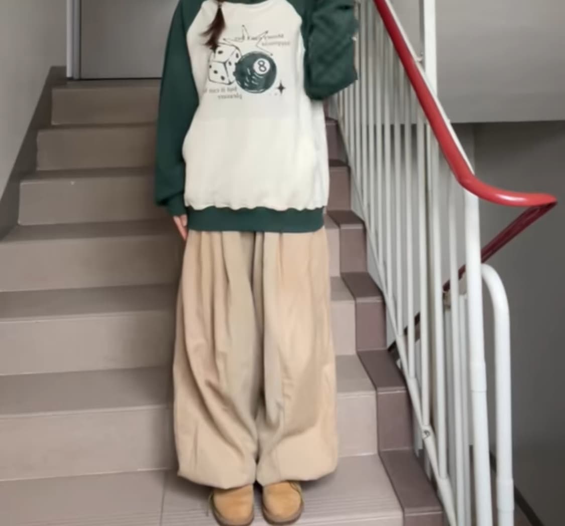 빈티지 두붙바 벌룬 팬츠 상품이미지3