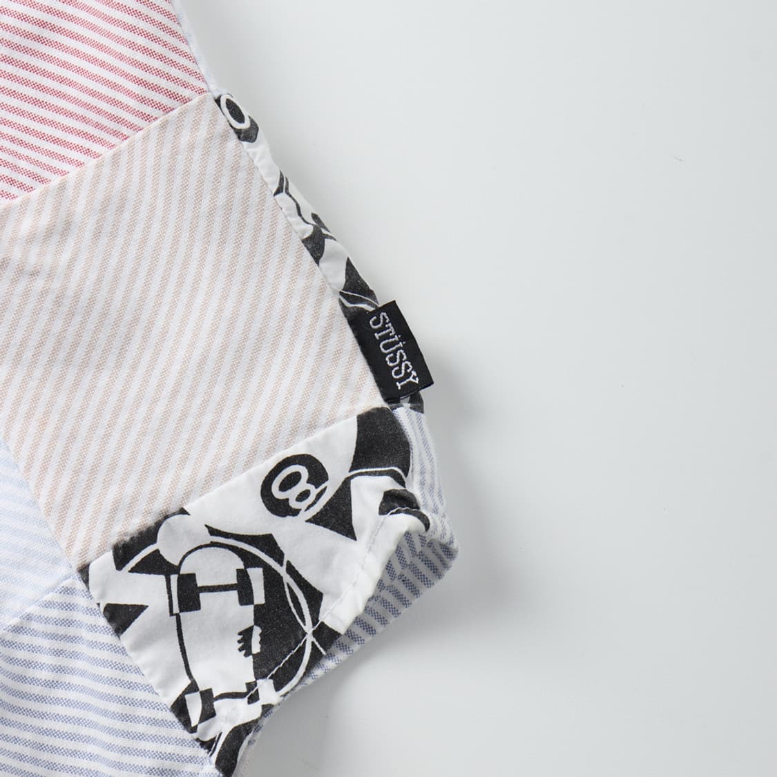 스투시 STUSSY Patchwork S/S Shirt 상품이미지7