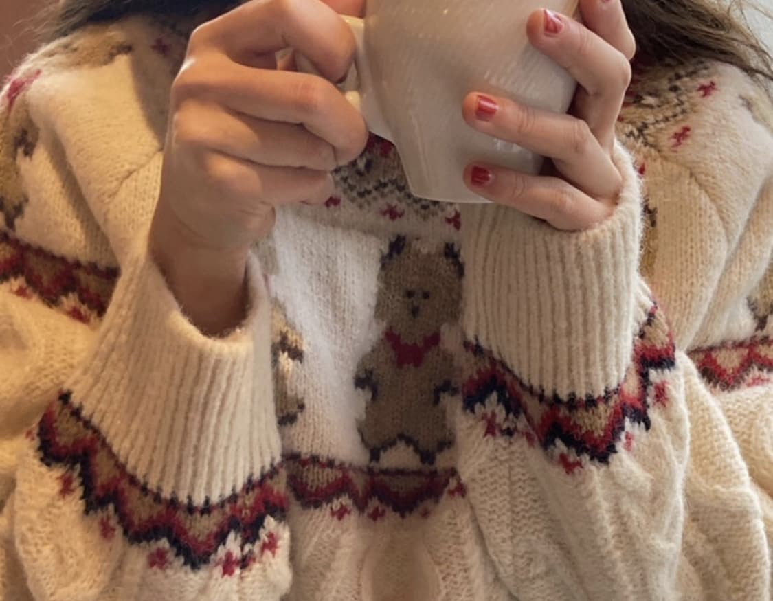 메이비베이비 디어리스트 테디 곰아지 니트 상품이미지1