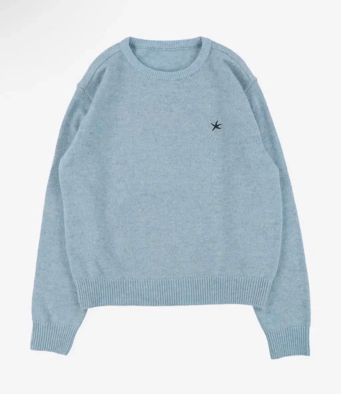 더콜디 니트 TCM starfish knit light sky blue 상품이미지1
