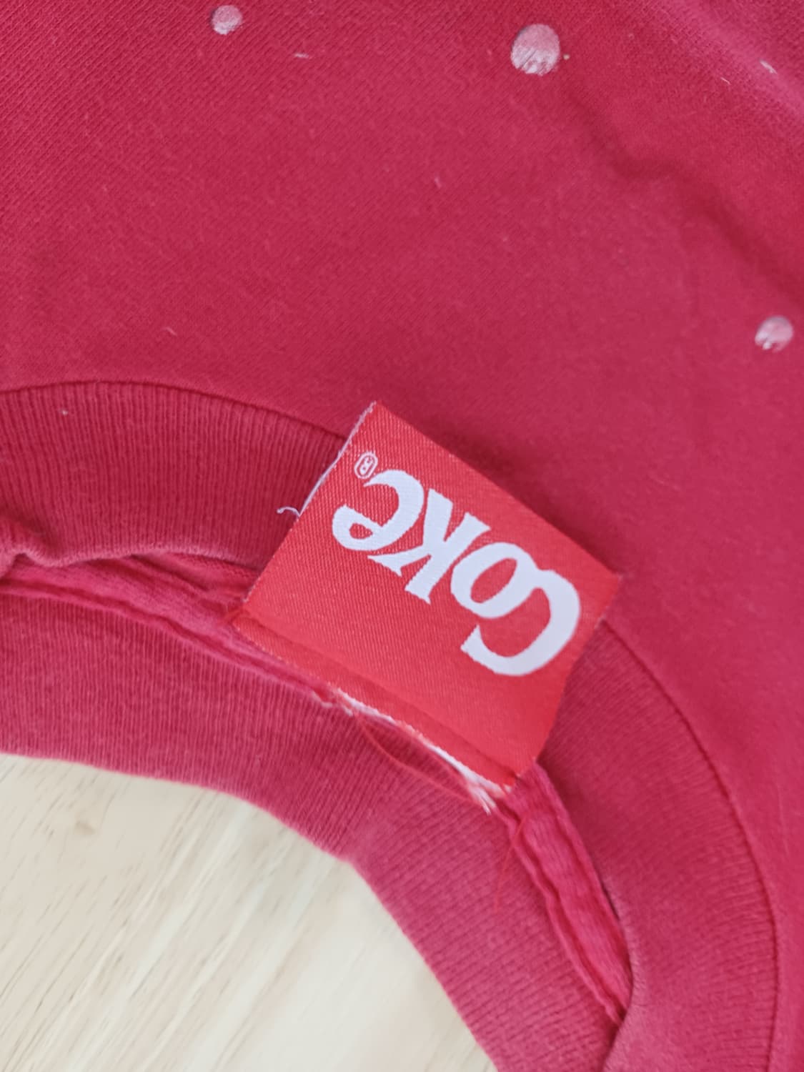 [M] 90s made in usa 빈티지 코카콜라 반팔티 상품이미지2