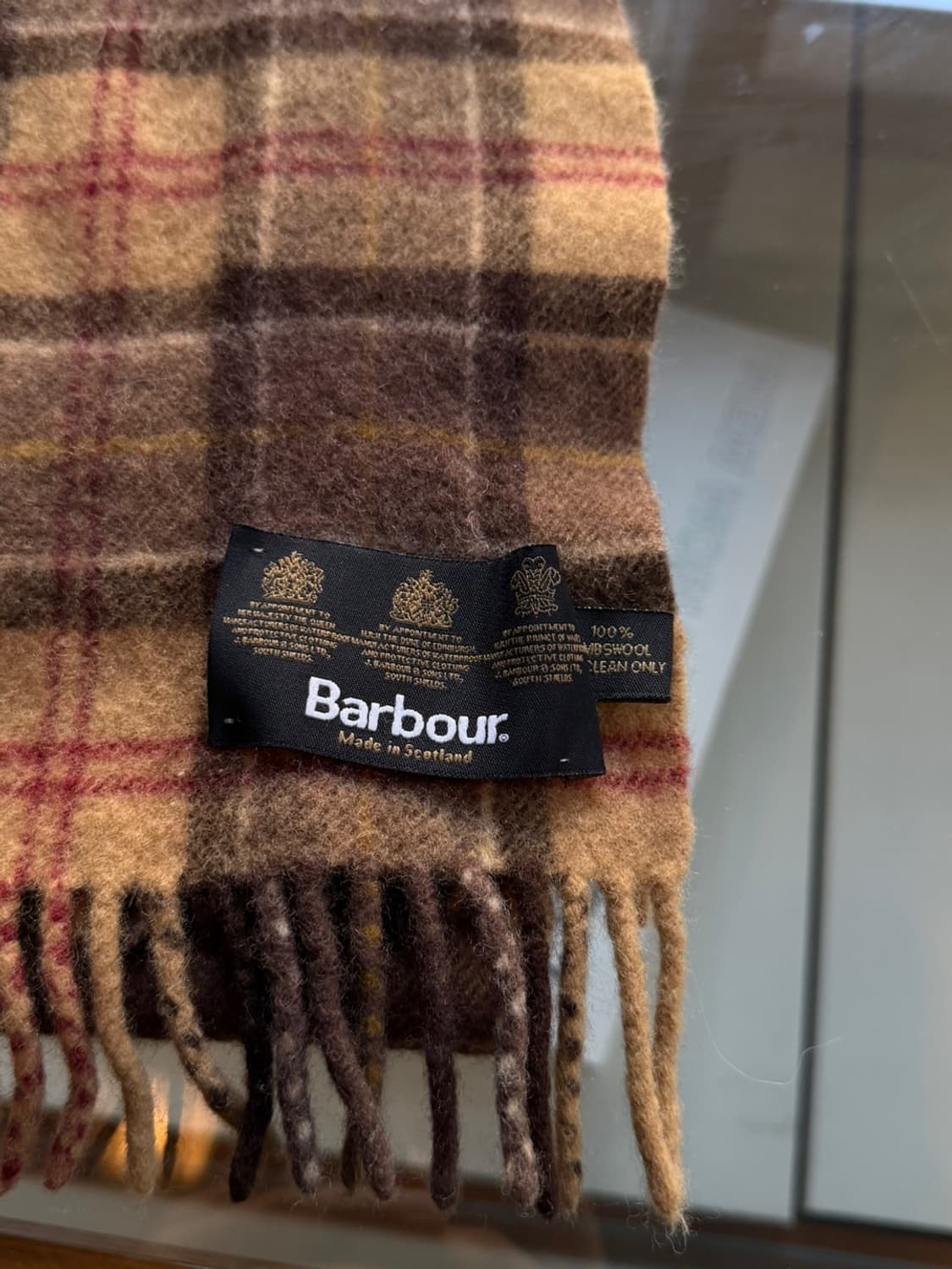 바버 램스울 머플러  상품이미지4