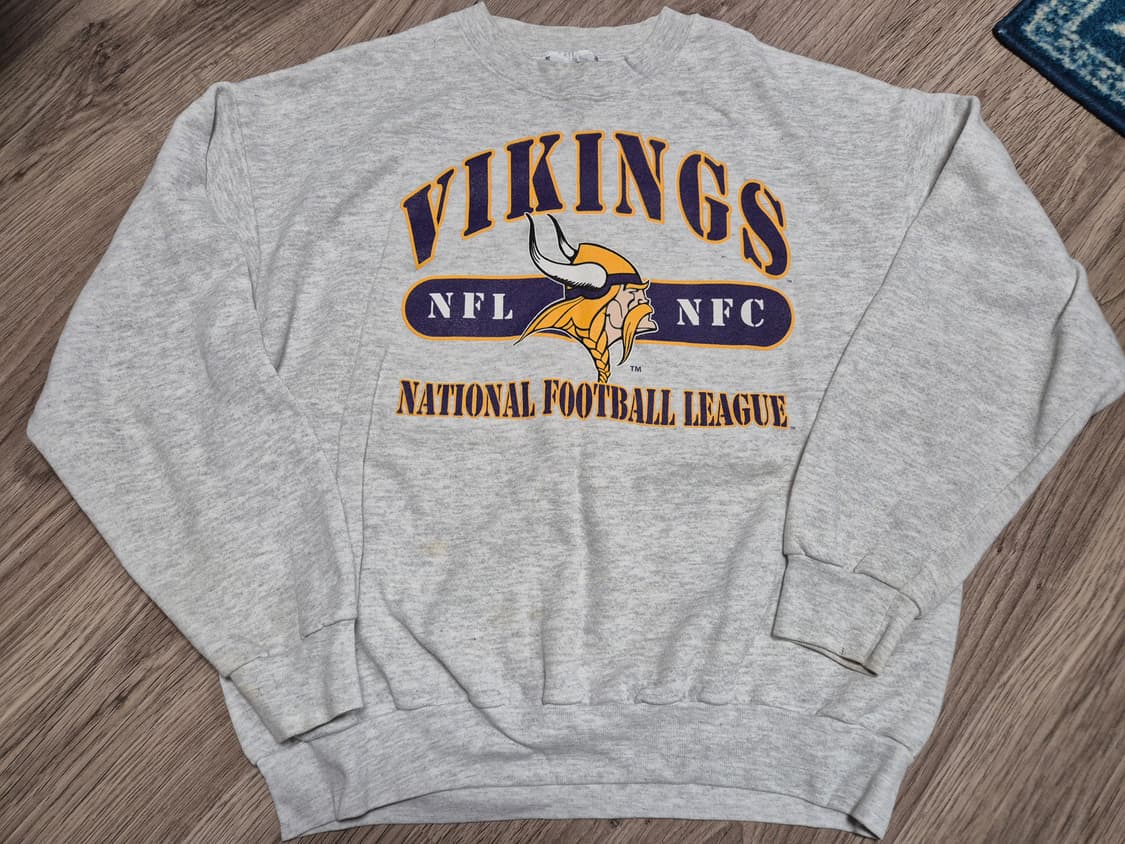 Lee 90s 빈티지 NFL바이킹 맨투맨(존 랜들) 상품이미지1