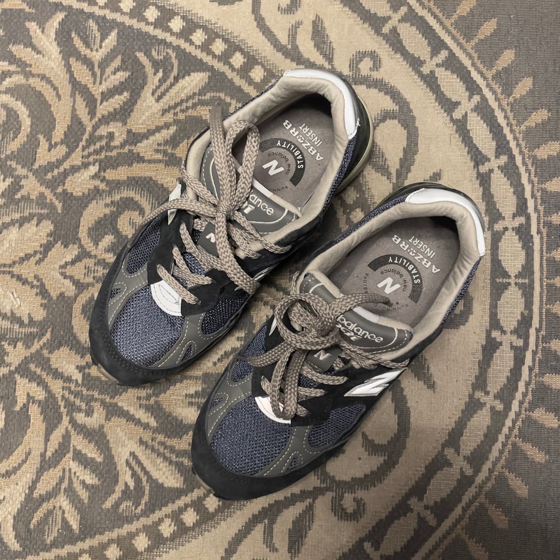 뉴발란스 (우먼) 991 UK 네이비   상품이미지2