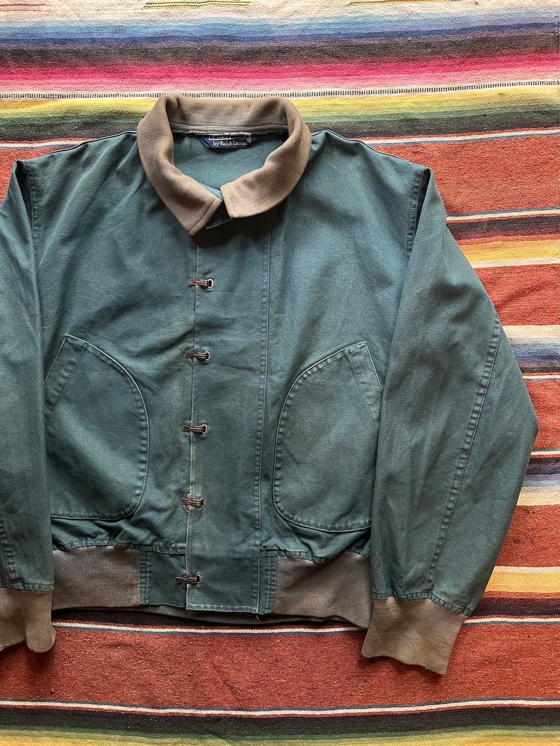90s 빈티지 폴로 랄프로렌 USN 덱 훅 자켓 상품이미지2
