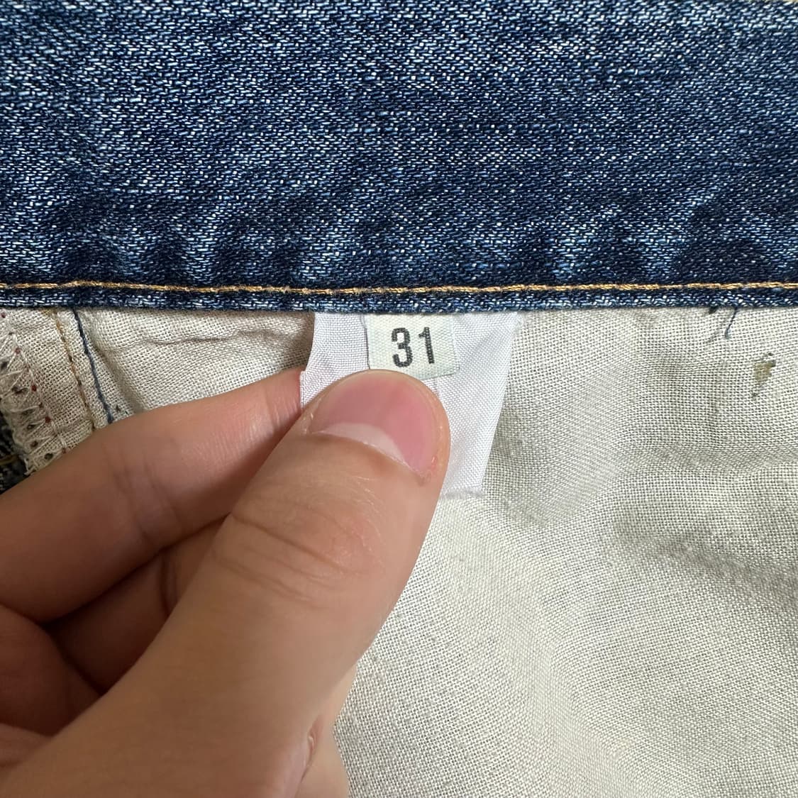 90s 헬무트랭 페인터진 31사이즈 상품이미지9