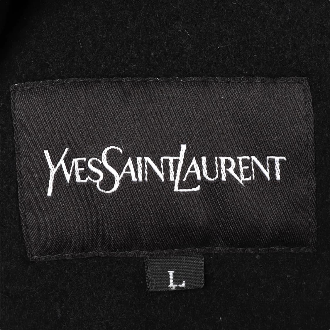 입생로랑 핸드메이드 캐시미어 블렌드 싱글 코트 상품이미지8