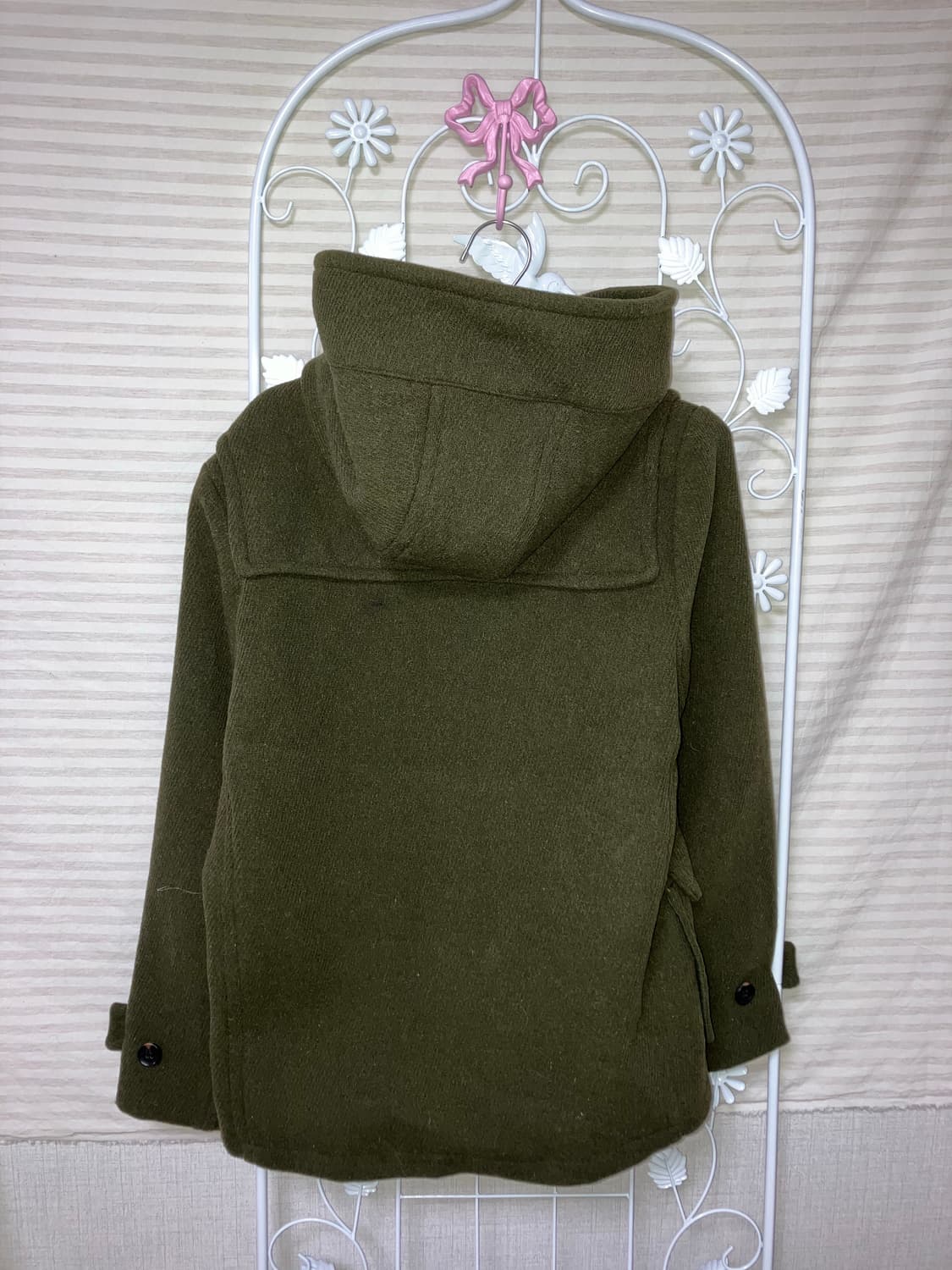 jpn vintage 카키 떡볶이 숏코트 y2k 스트릿 갸루 펑키 상품이미지2