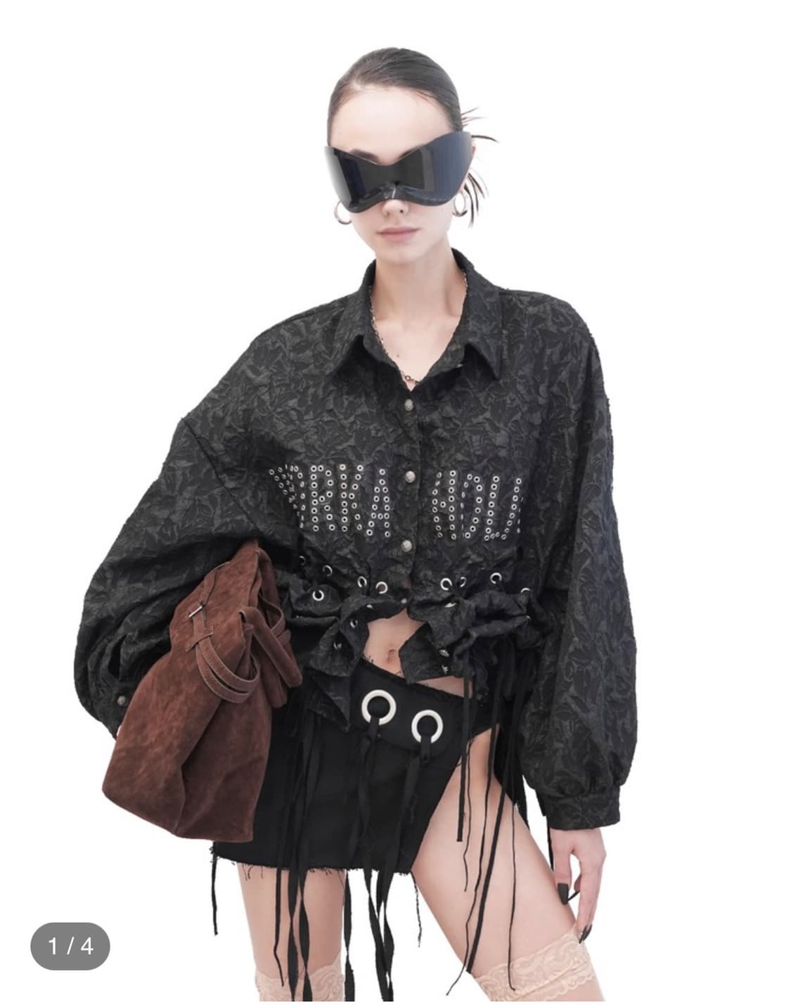 Kimyo PETAL TEXTURE SHIRRING OVERFIT  상품이미지1