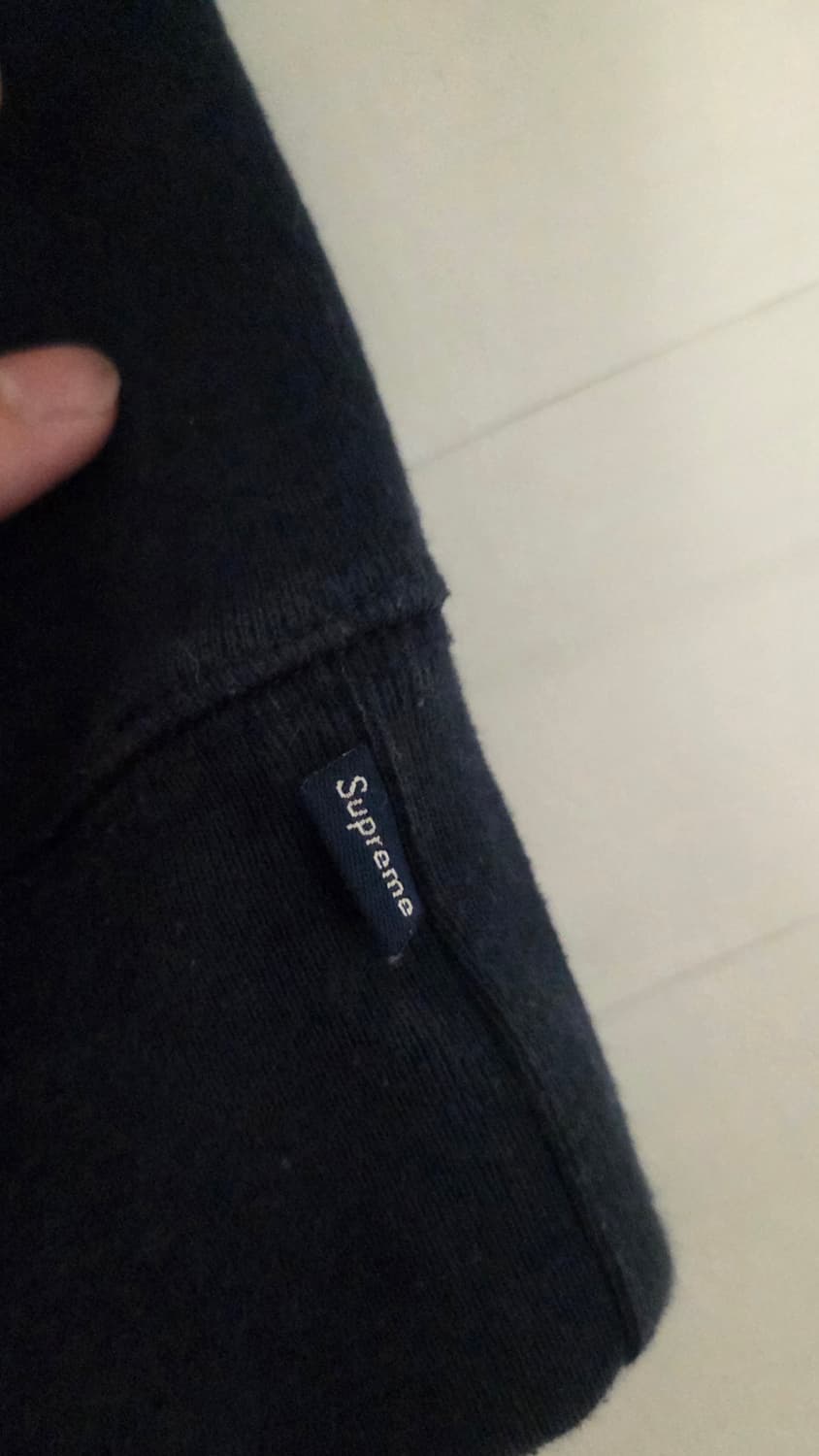 슈프림 박스로고 네이비 맨투맨 XL팝니다 상품이미지5