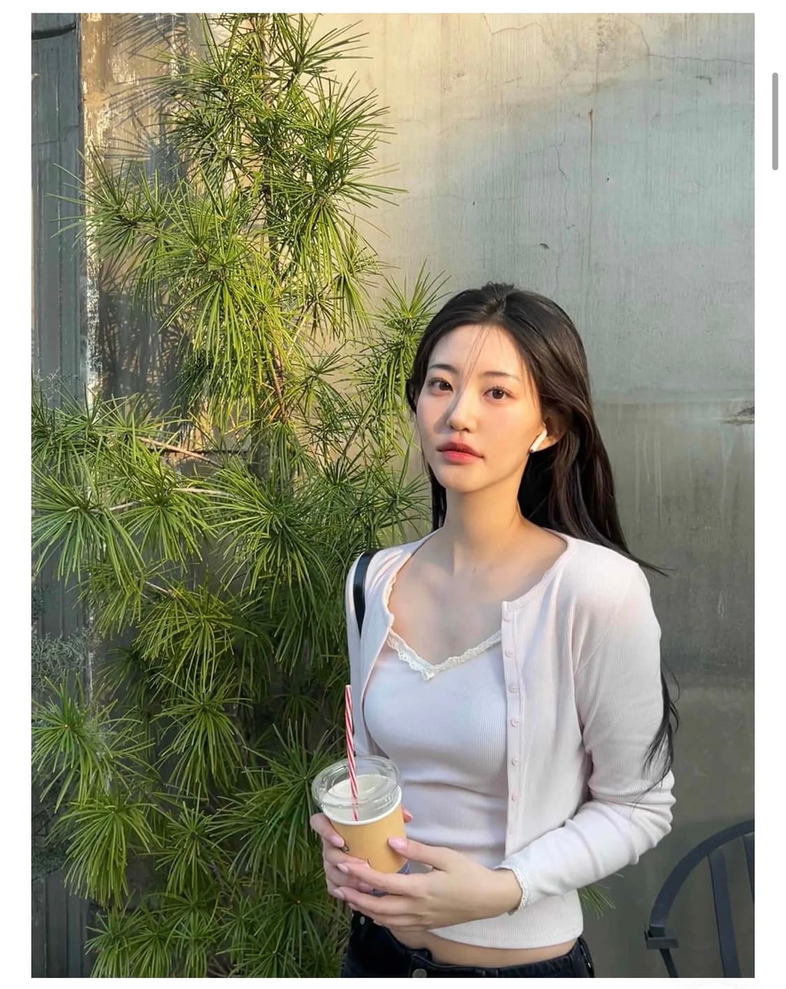 (미개봉) 제니오 리즈 레이스 나시 가디건 세트 상품이미지1