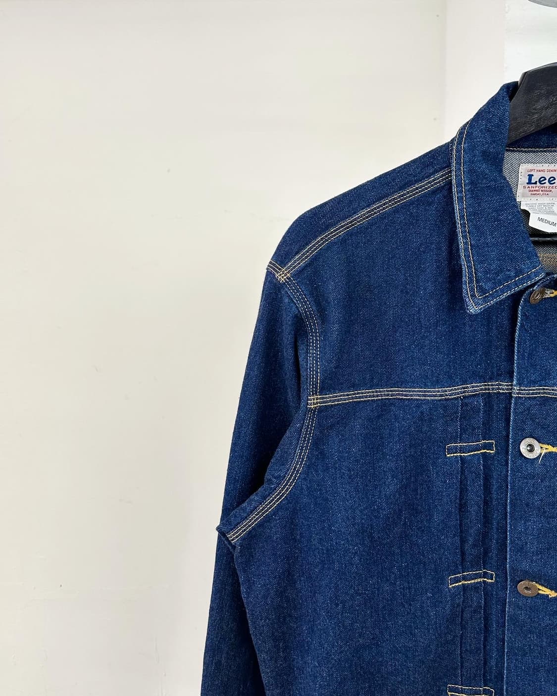리 데님 센퍼라즈드 포켓 코튼 자켓  상품이미지3