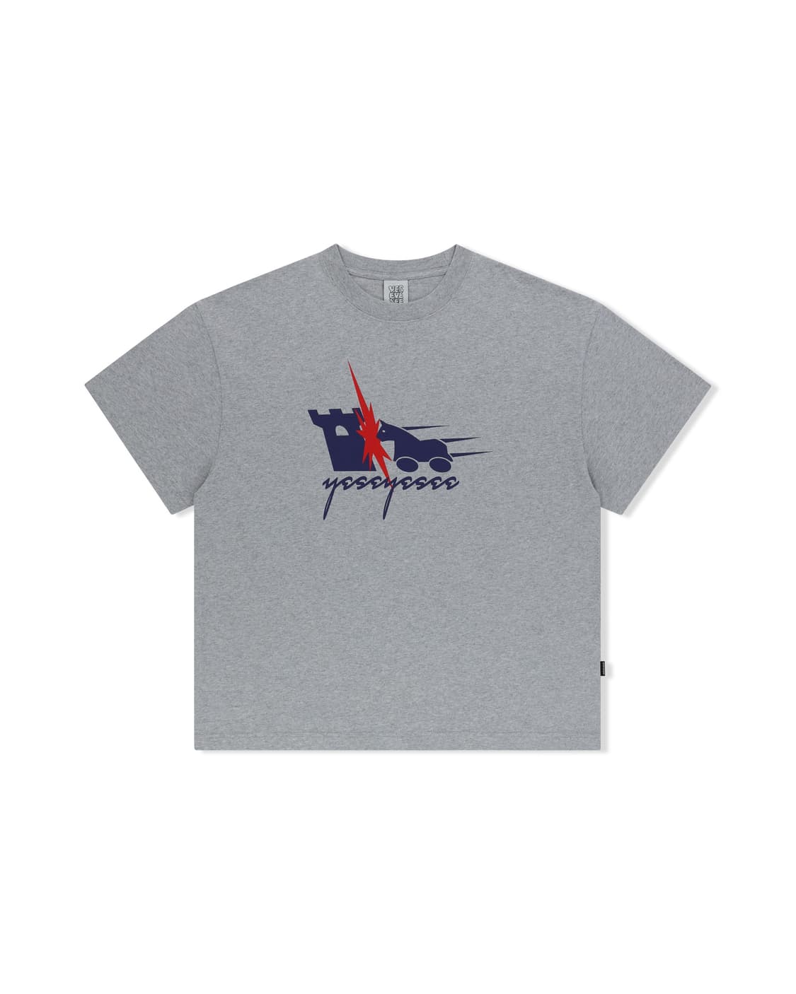 Y.E.S Hobby Horse Tee Grey 상품이미지1