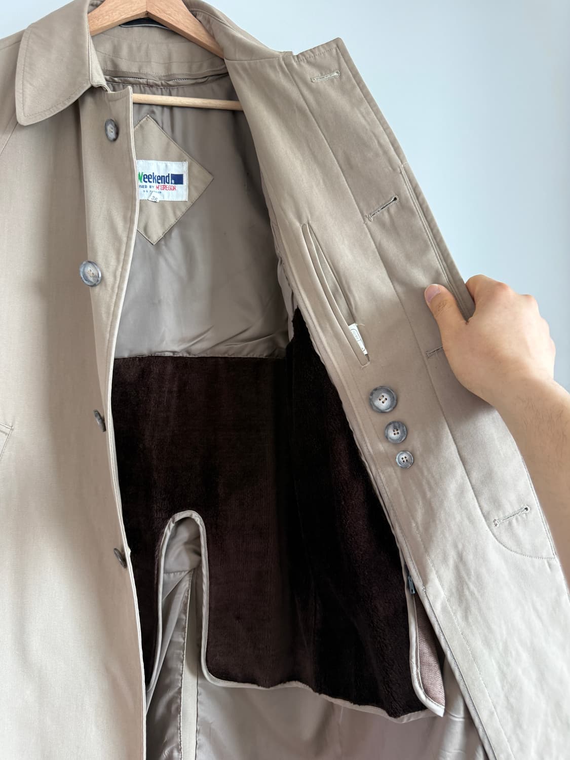 맥그리거(McGREGOR) 트렌치 싱글 코트 상품이미지9