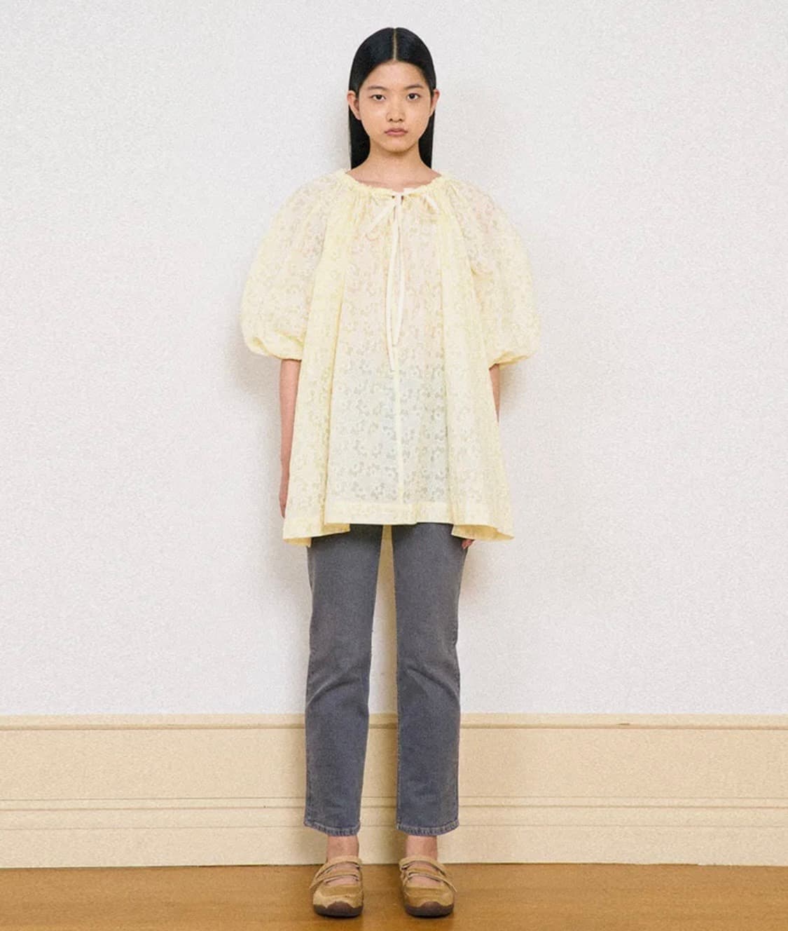 partimento women volume blouse 파르티멘토 우먼 상품이미지4