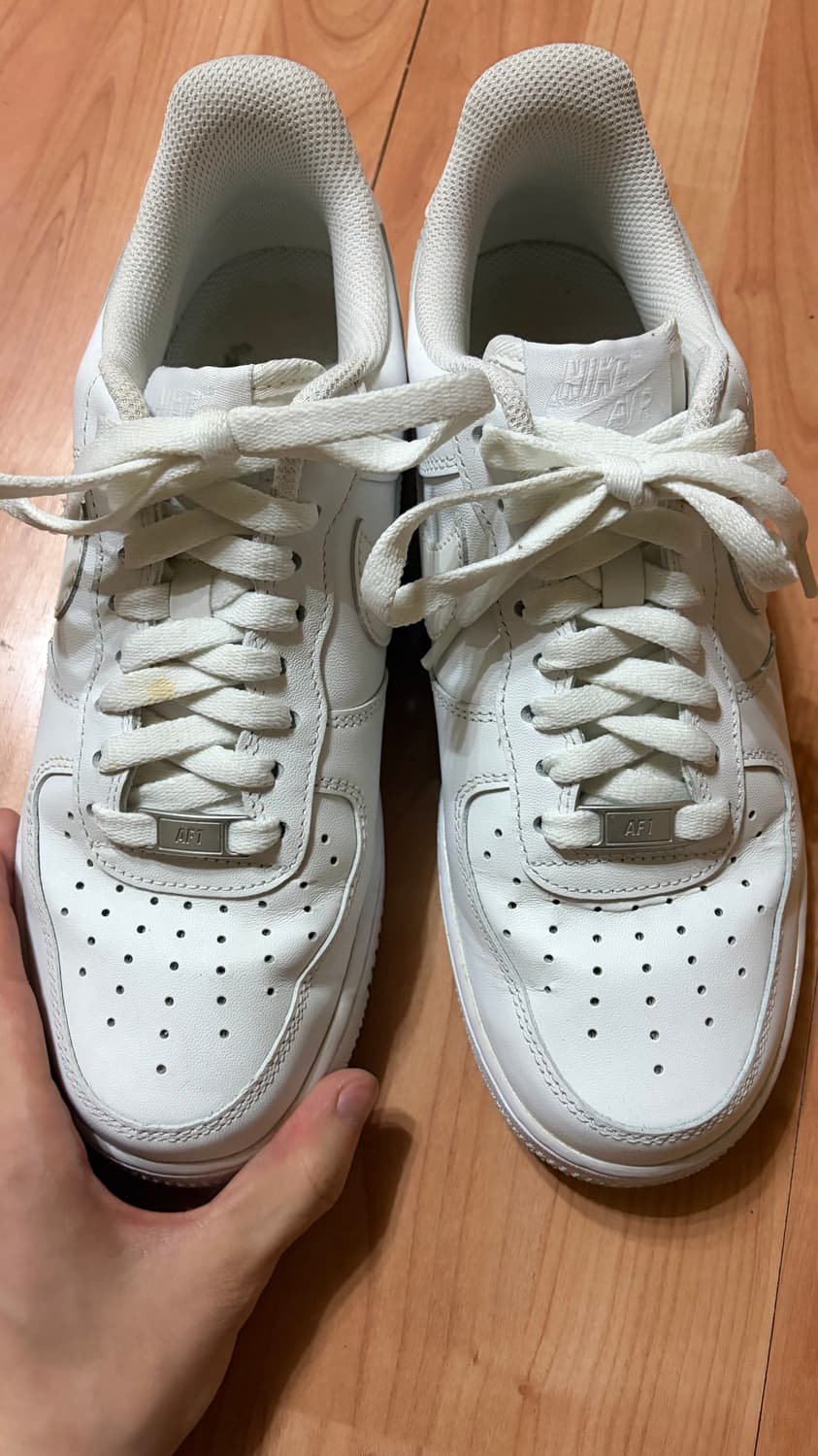 나이키 에어포스 1 '07 로우 화이트 260 상품이미지3