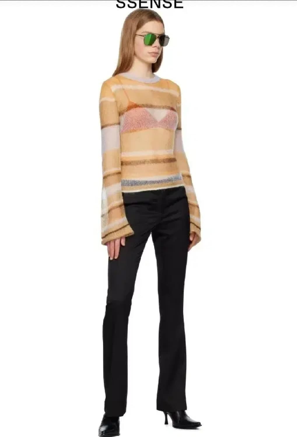 정품 새제품 아크네스튜디오 여리여리 얇은 시스루 니트 m사이즈 상품이미지5