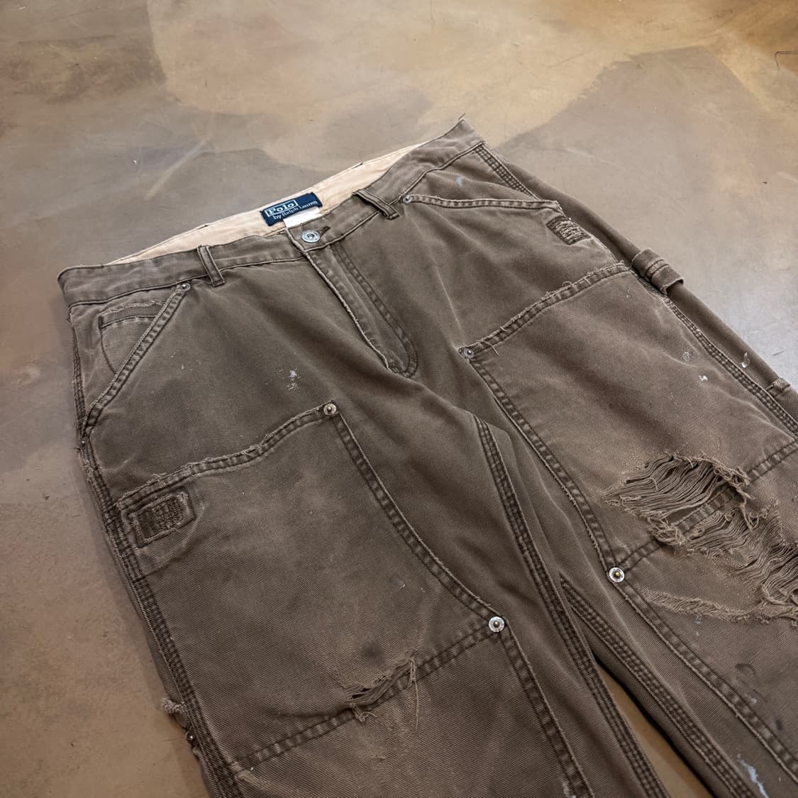 폴로 랄프로렌 디스트로이드 더블니 카펜터  상품이미지2