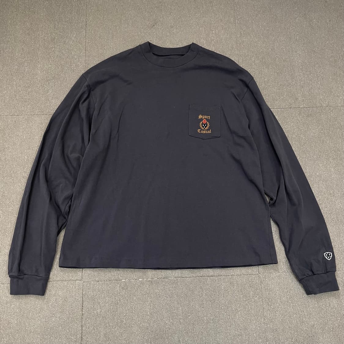 헤리티지플로스 CREST 10s POKET 롱슬리브리스 L 상품이미지1