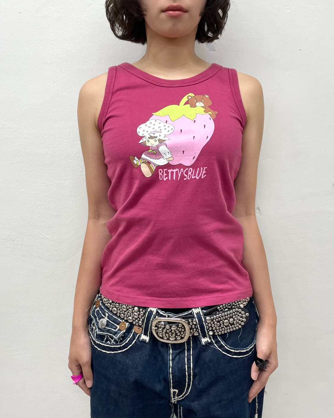 Betty Blue Strawberry Pink Sleeveless  상품이미지2