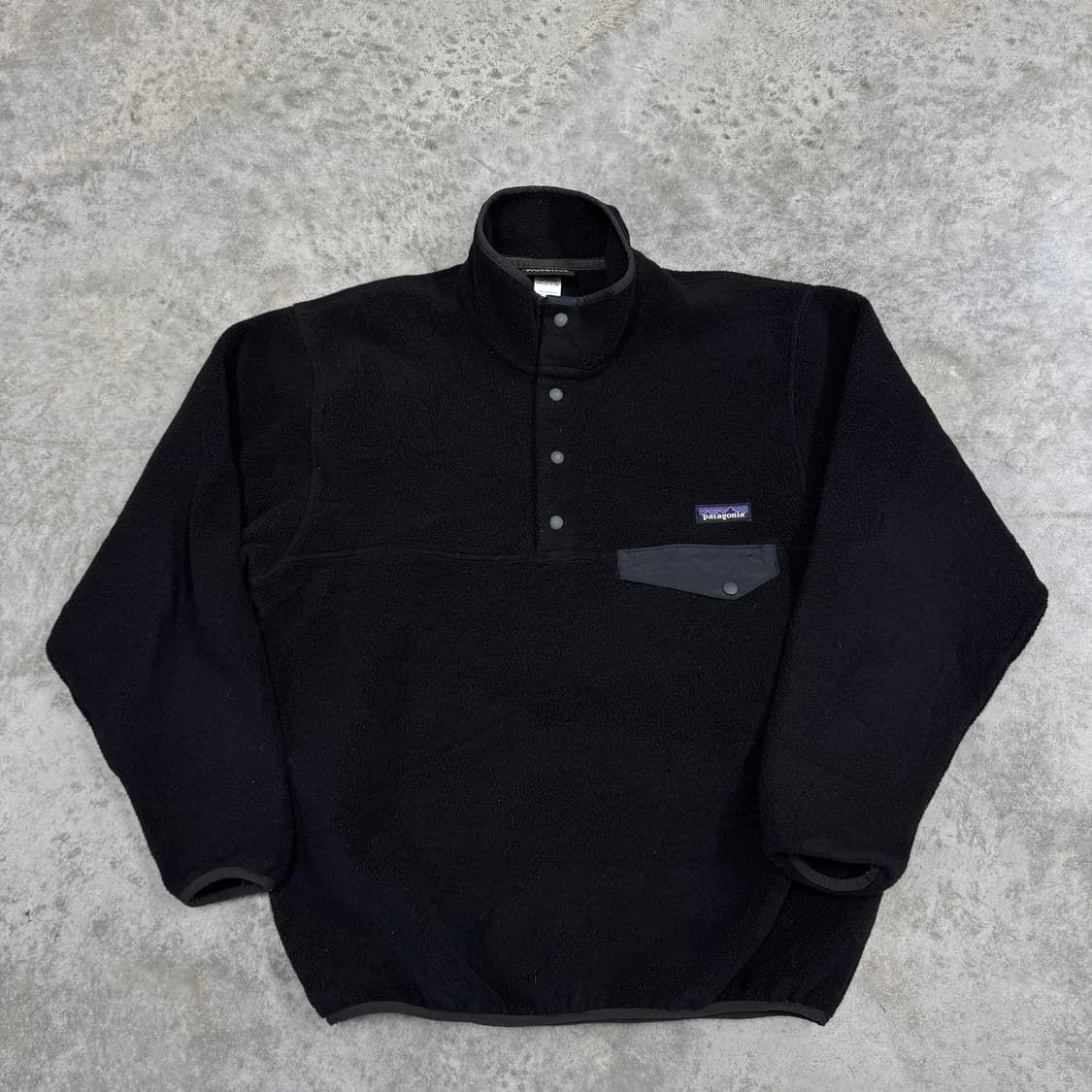 10s 파타고니아 신칠라 스냅-T 블랙/차콜 엘살바도르 상품이미지1