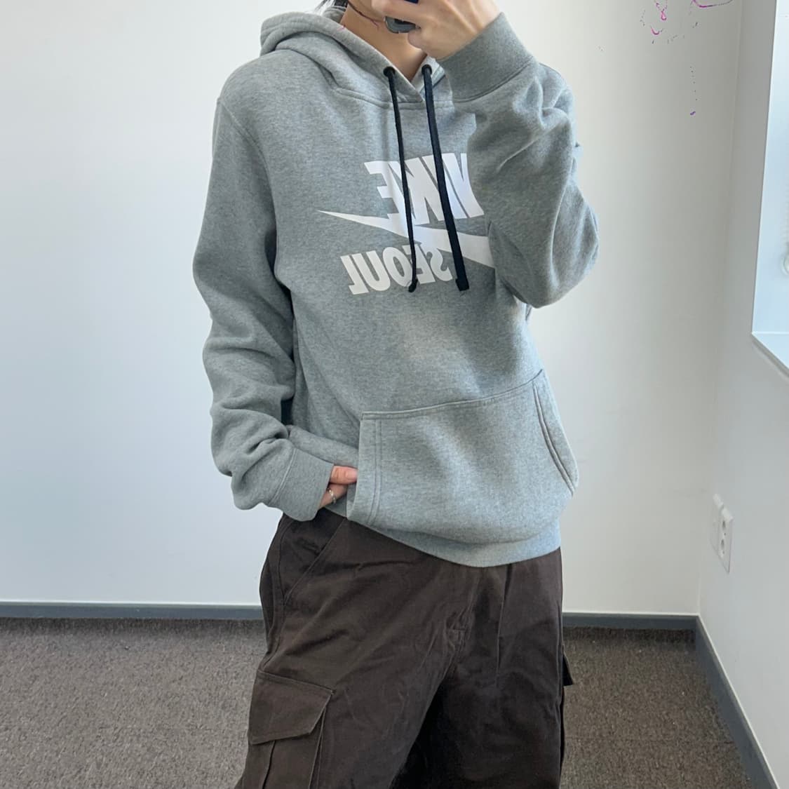 Nike 나이키 서울 그레이 후드티 상품이미지2