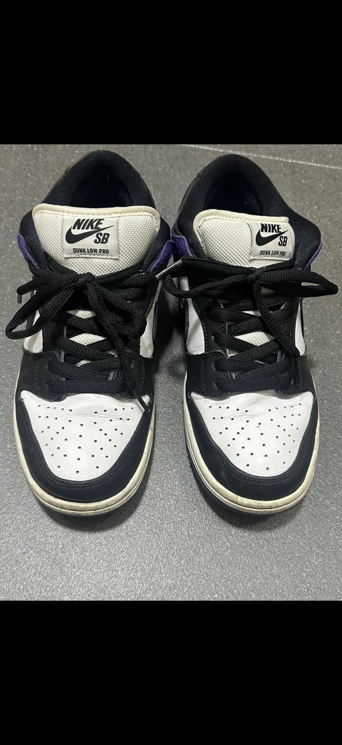 나이키 SB 덩크로우 프로 코트 퍼플 250 상품이미지2