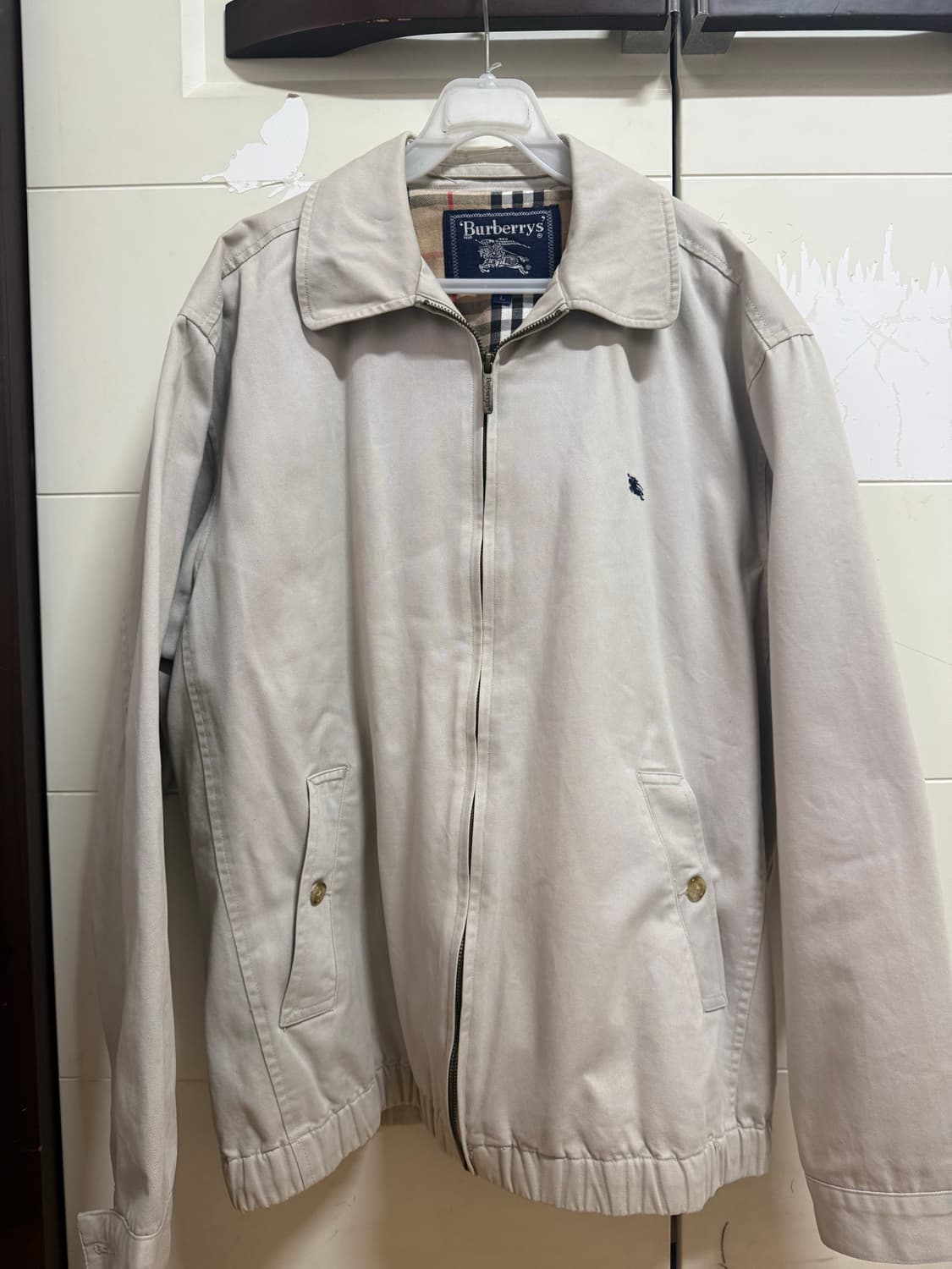 정품 버버리 블루종 L 상품이미지2