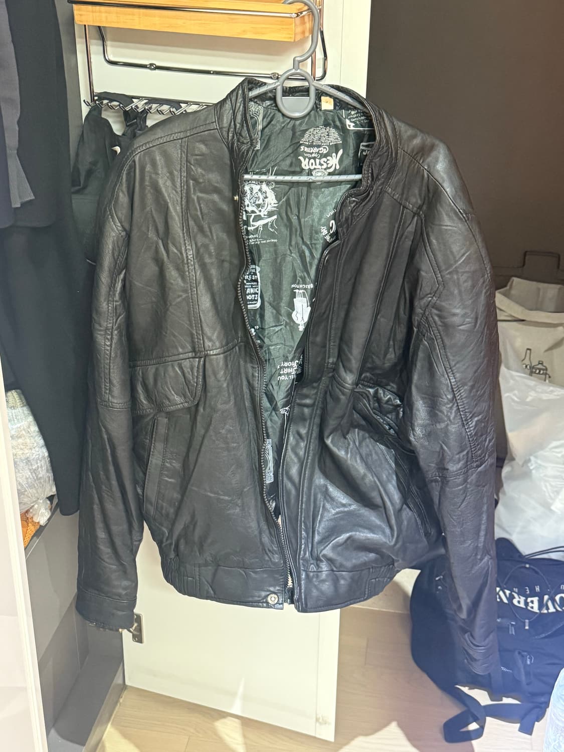 빈티지 가죽자켓 상품이미지1