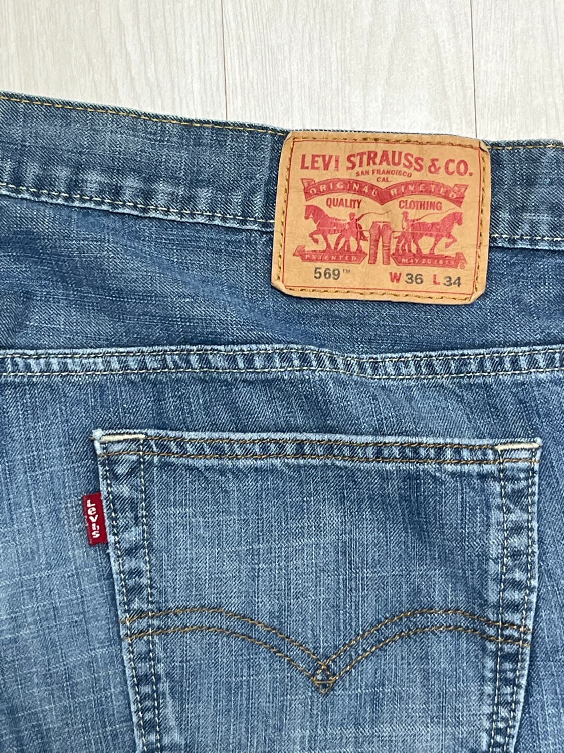 리바이스 569 W36/L34 상품이미지4